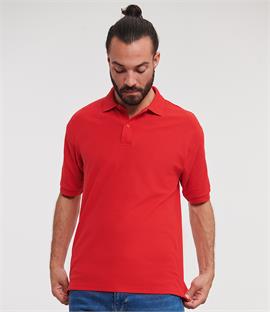 Russell Pique Poly Cotton Polo Shirt